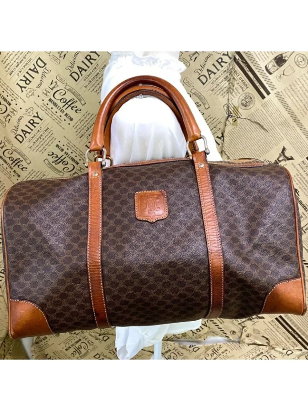 Celine Handbag Boston Macadam Travel Business - Picture 3 of 16